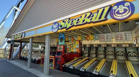 Roll at least 240 points to win tickets! 