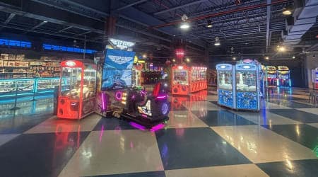 Video games, crane machines, Skeeball, and redemption games