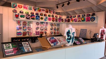 Hersheypark Glow Apparel shop