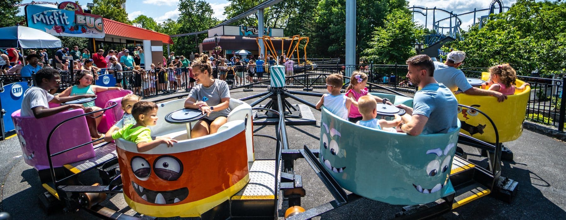Misfit Bug ride at Hersheypark