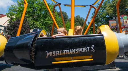 Minty Bees ride at Hersheypark