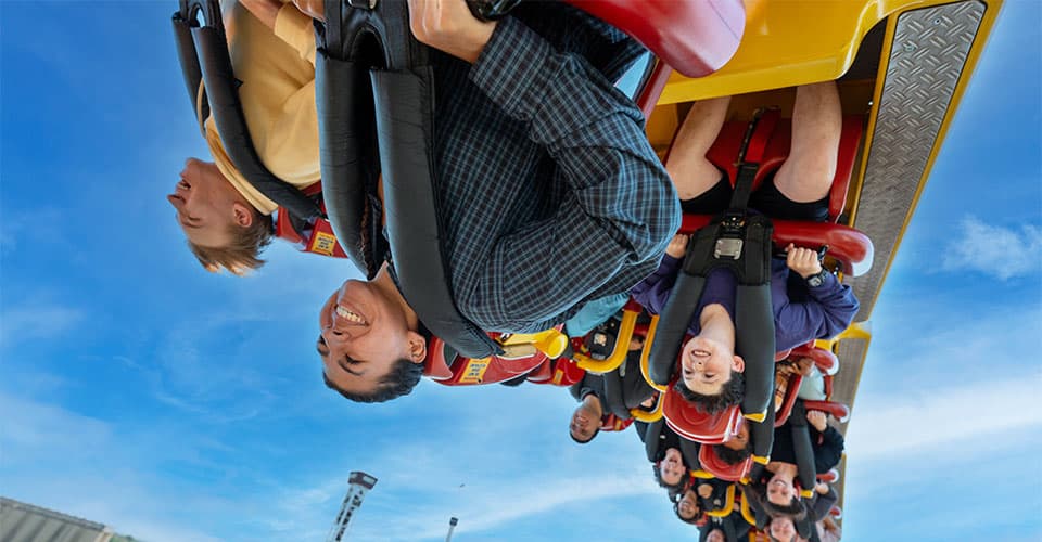 storm runner riders upside down