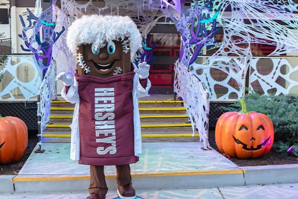 Hersh In Halloween Costume
