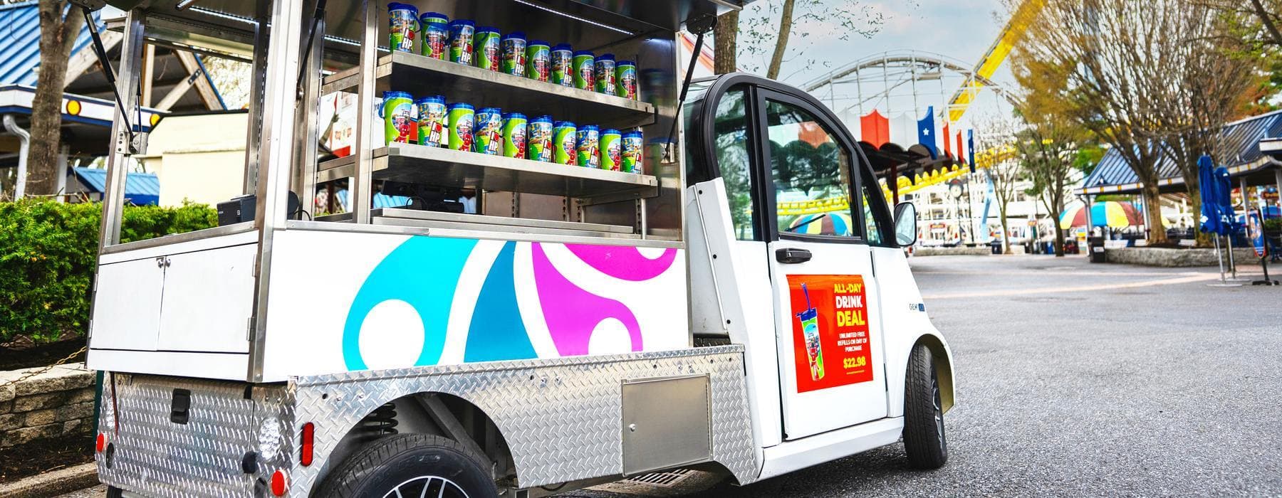 All Day Drink Deal Souvenir Cup Cart